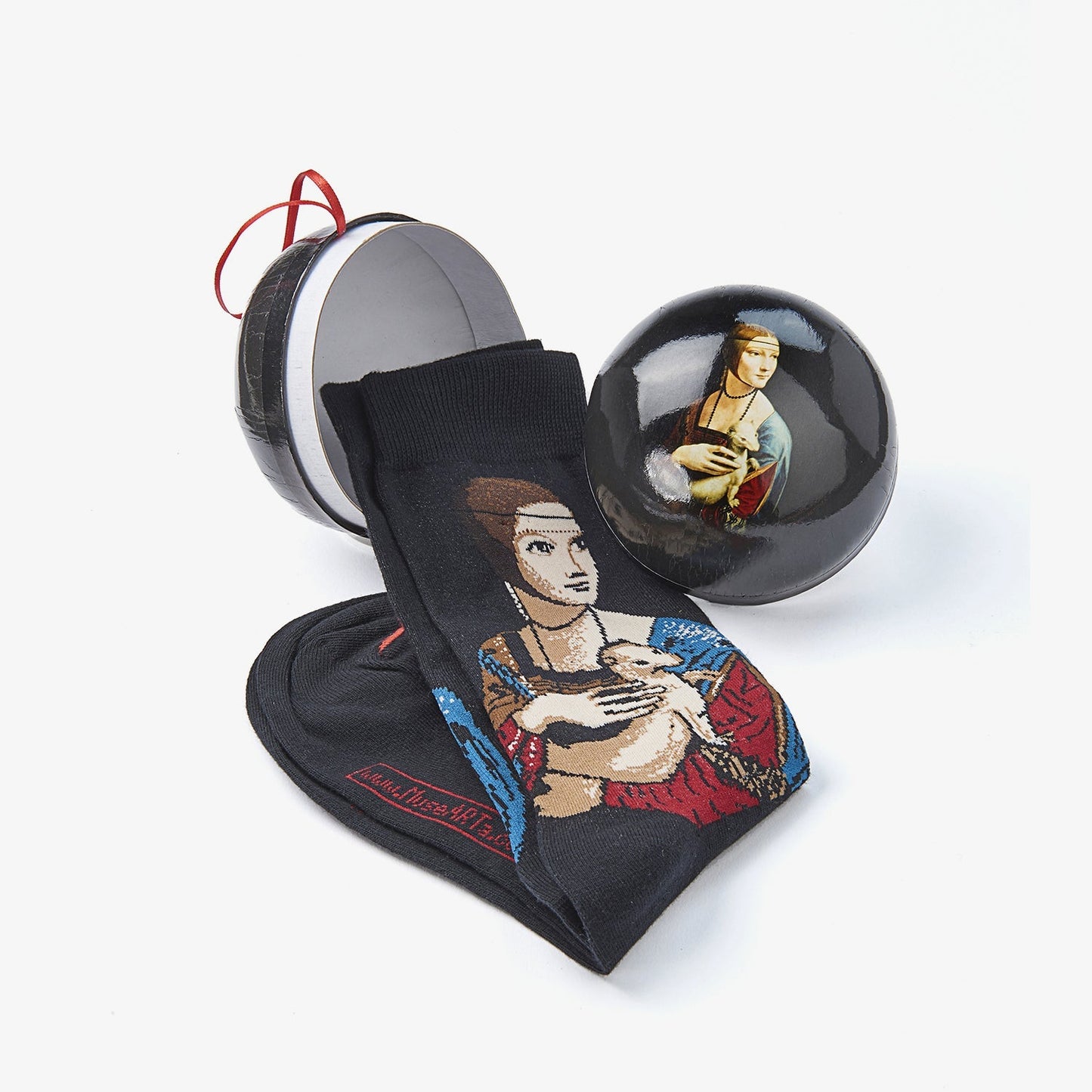 Geschenkkugel - Leonardo da Vinci, Dame mit dem Hermelin