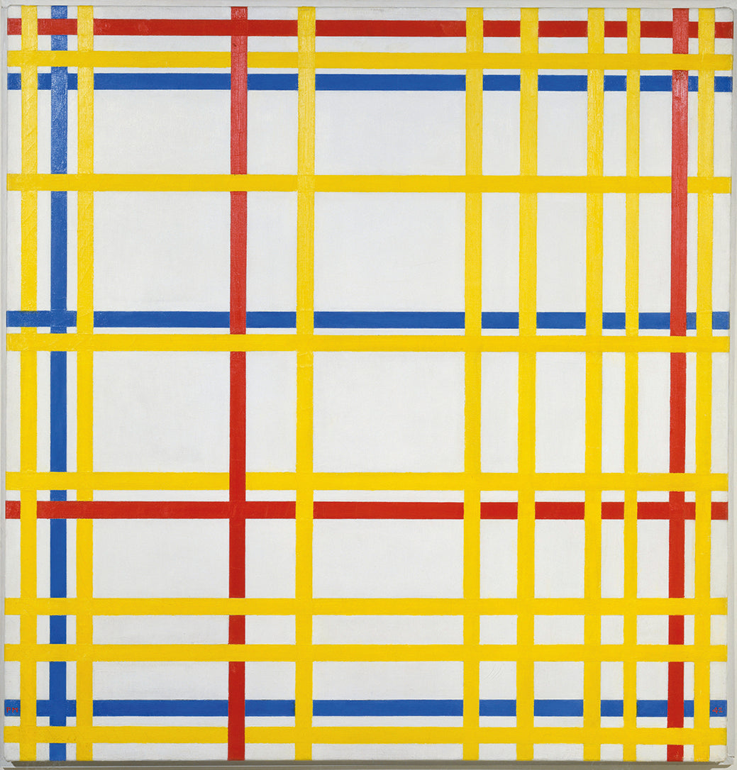 Piet Mondrian - New York City i