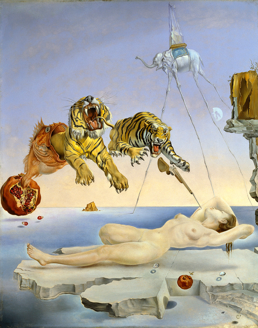 Salvador Dalí - Sueño, causado por el vuelo de una abeja