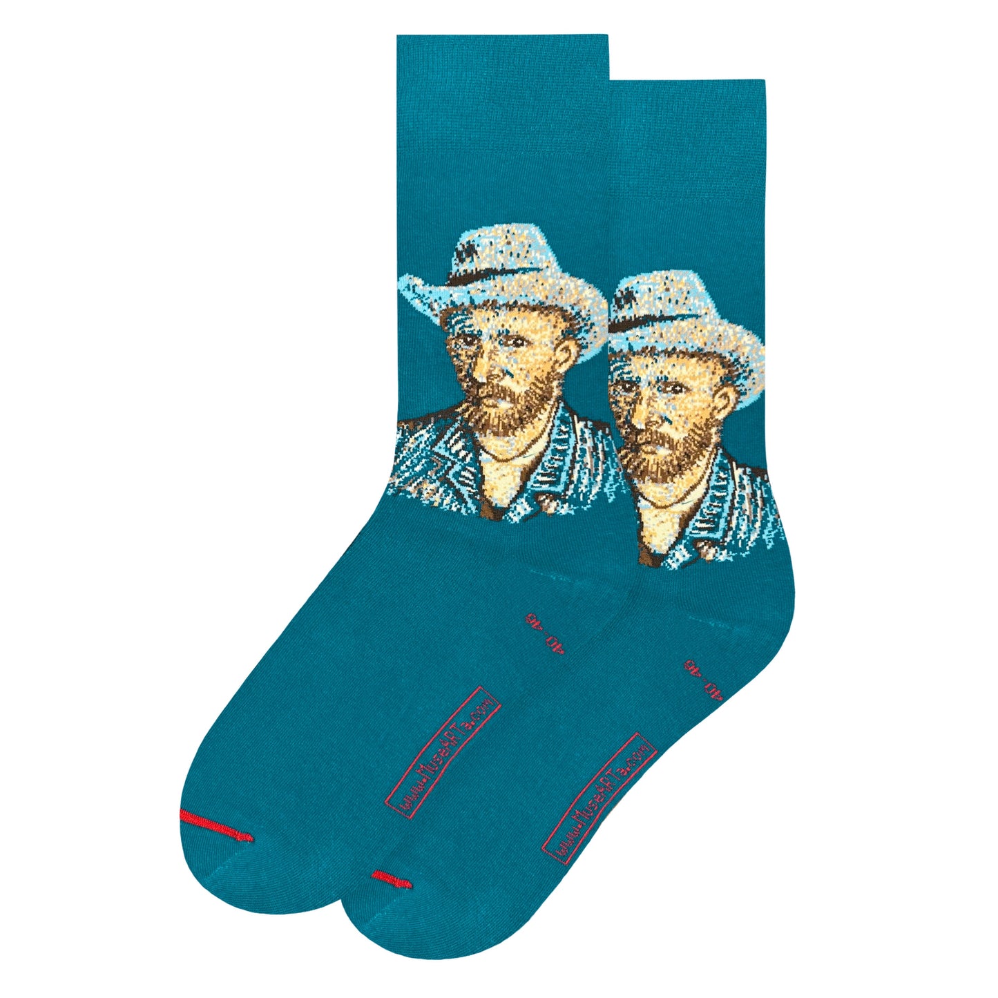 Vincent van Gogh - Selbstbildnis mit grauem Filzhut