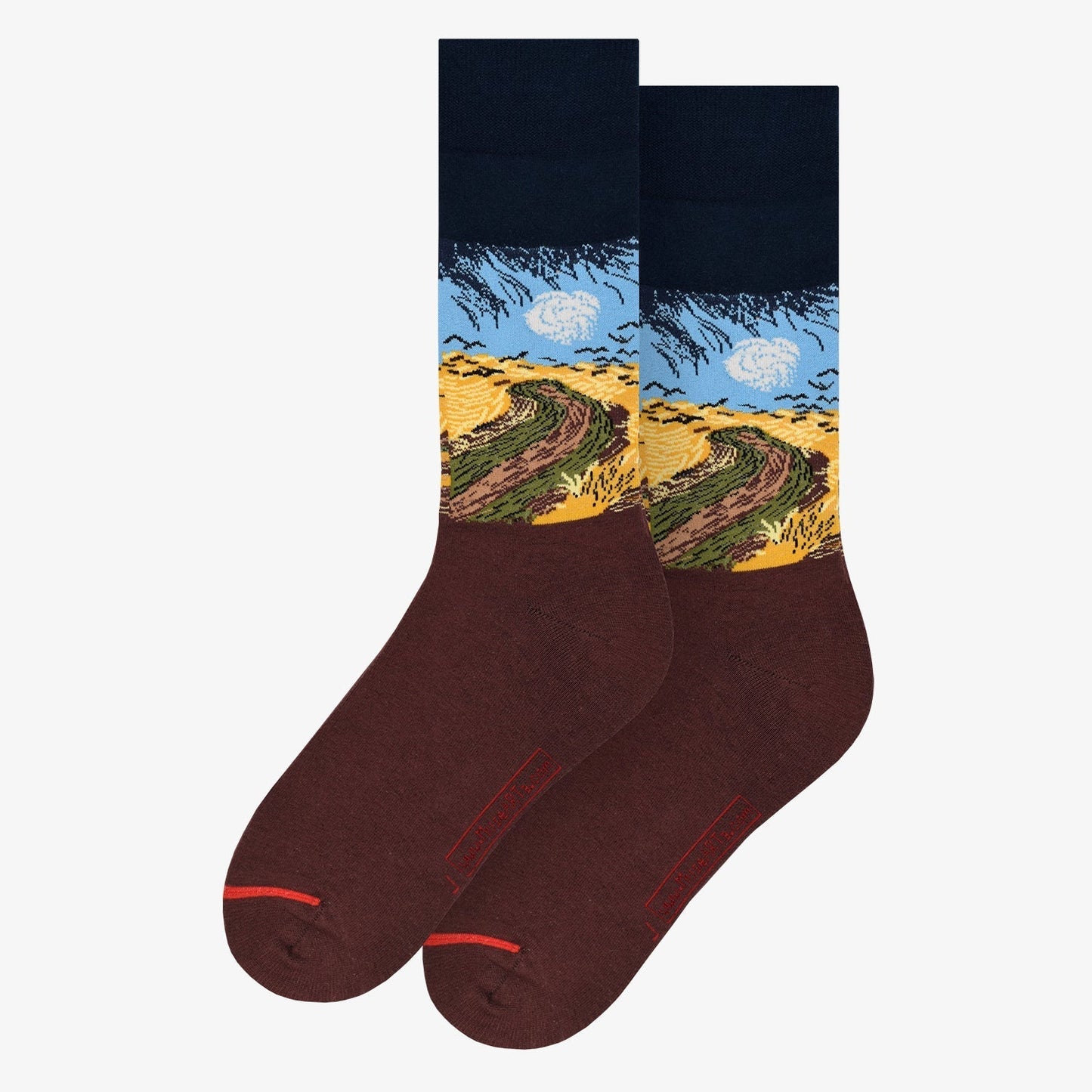 Vincent van Gogh - Crows-Over Wheat Field