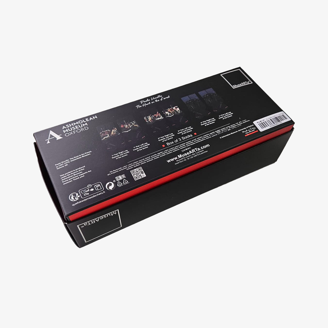 Paolo Uccello - Caccia nella Foresta - Confezione da 3 calzini