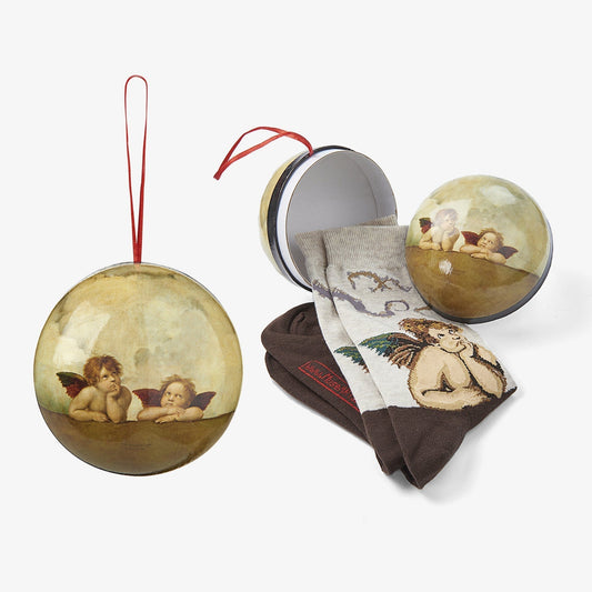 Bola de regalo - Raphael Sanzio, los ángeles de la Sixtina
