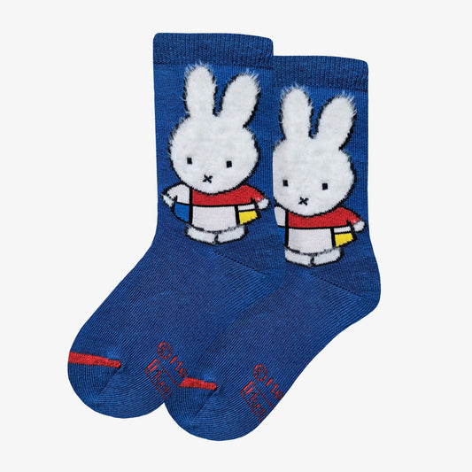 Dick Bruna - miffy • Piet Mondrian - Composición con rojo, azul y amarillo