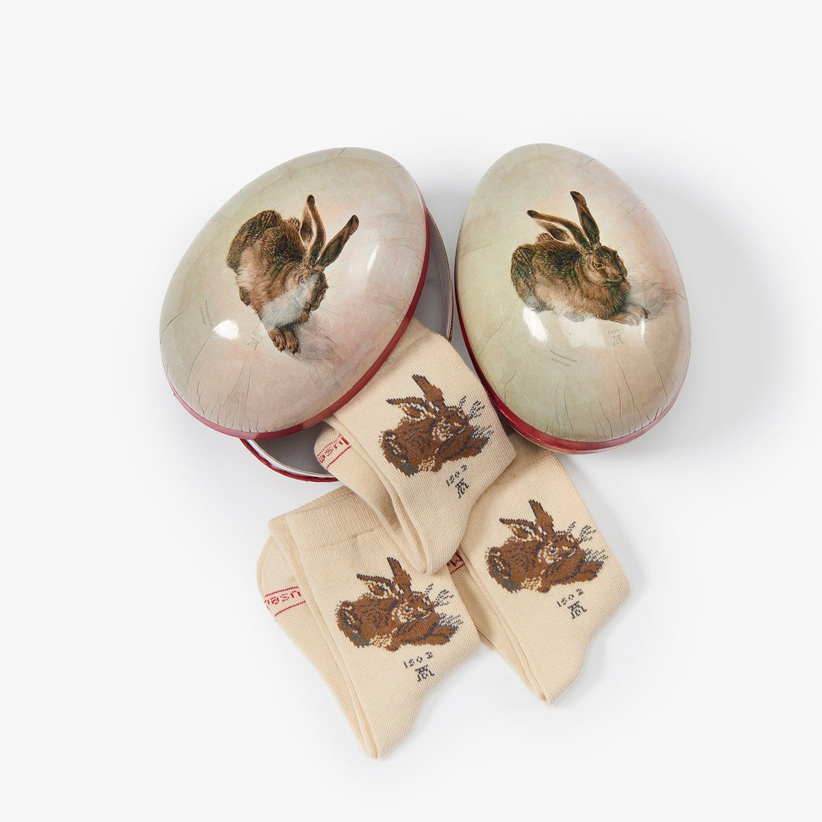 Easter egg with socks - Albrecht Dürer - Hare