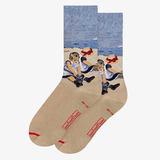 Mary Cassatt - Giocare ai bambini sulla spiaggia