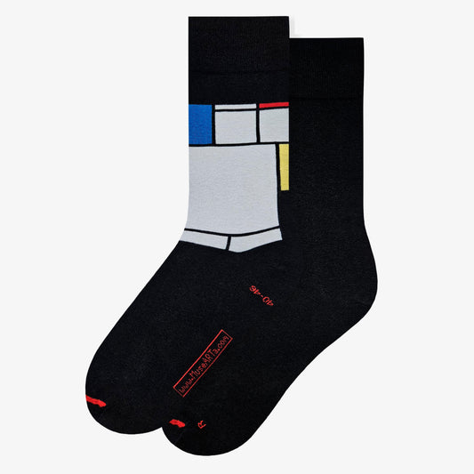 Piet Mondrian - Composizione con blu, rosso, giallo e nero