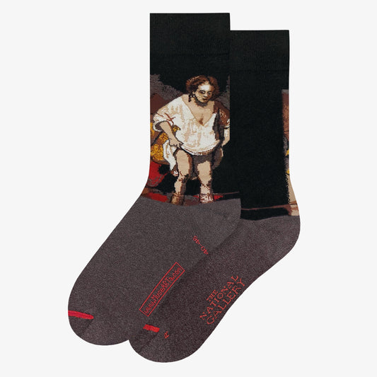 Rembrandt Van Rijn - Bareding Woman in un ruscello