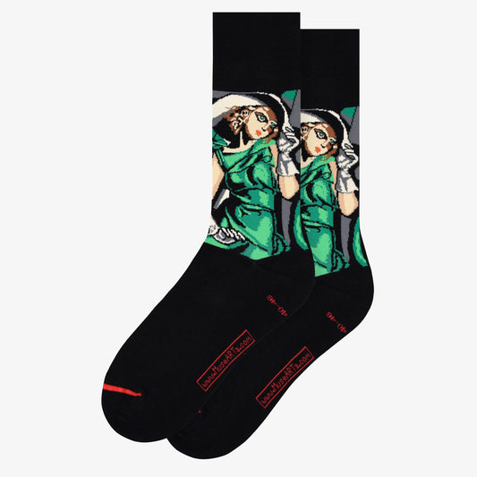 Tamara de Lempicka - giovane donna con guanti