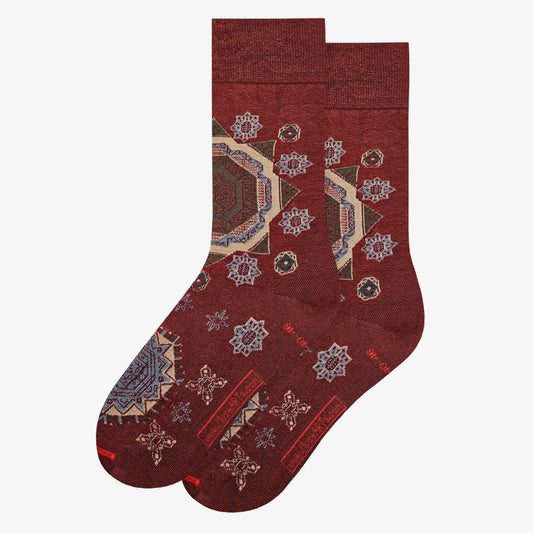 Artista sconosciuto - Tappeto mamelucco a tre medaglioni