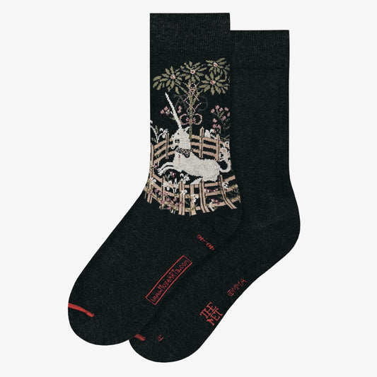 Arazzi di unicorno - L'unicorno riposa in un giardino